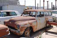 Vintage Station Wagon found in a Junkyard